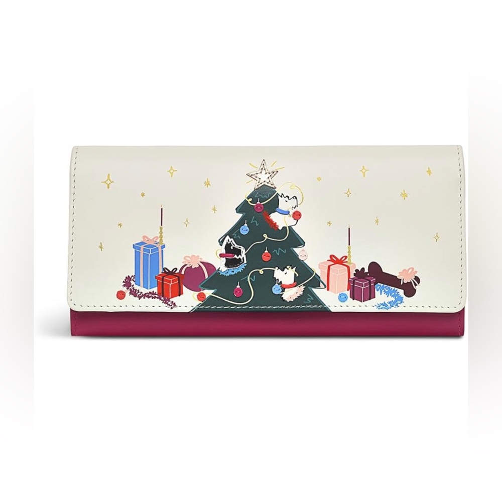 Radley London Christmas Jolly And Bright Large Flapover Wallet (Relisted)